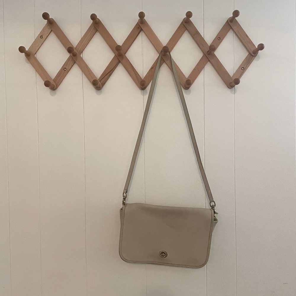 Vintage Coach leather satchel purse